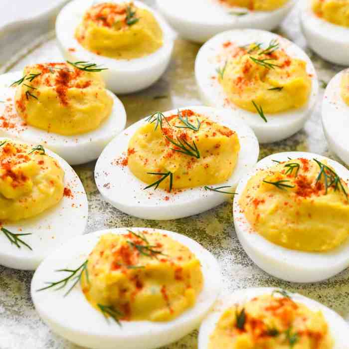 Devilled eggs nutrition facts